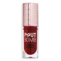 Revolution Pout Bomb lifestyle shot with vanilla scent hint for pleasant wear