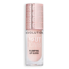 Revolution Pout Bomb lifestyle flatlay with vanilla pod showing sweet vanilla aroma appeal