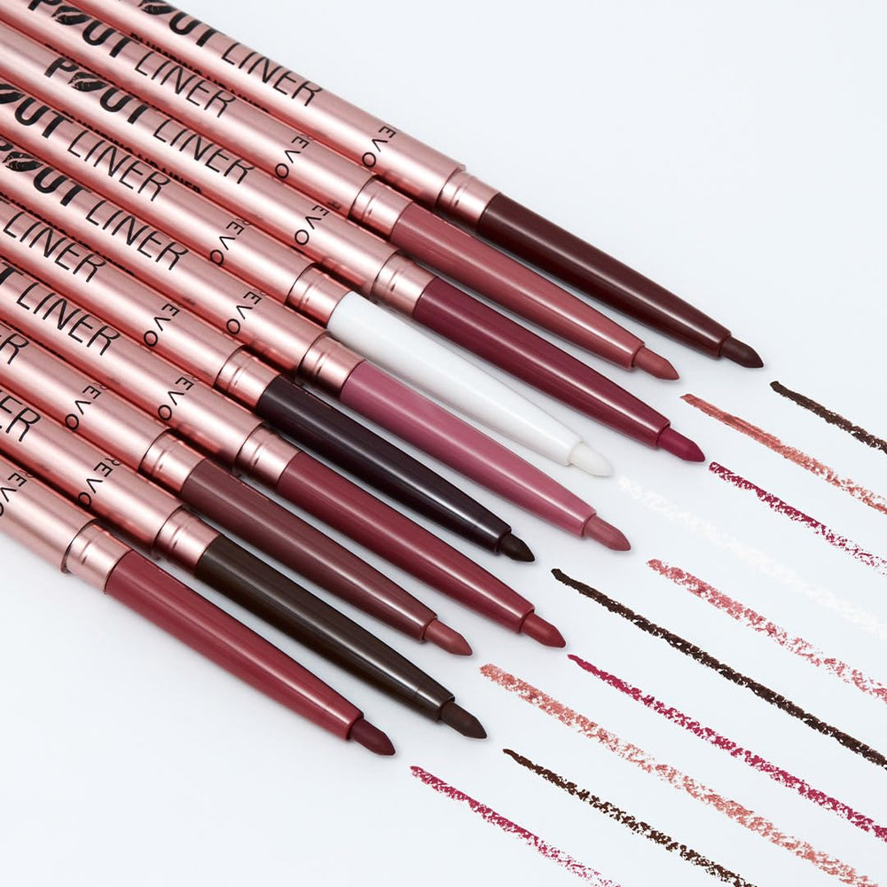 Revolution Skincare London paired with Pout Bomb gloss for glossy finish