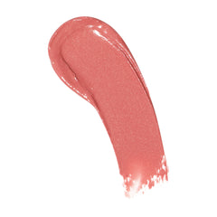 Revolution Beauty London open gloss stick showing rounded tip, easy one-swipe application