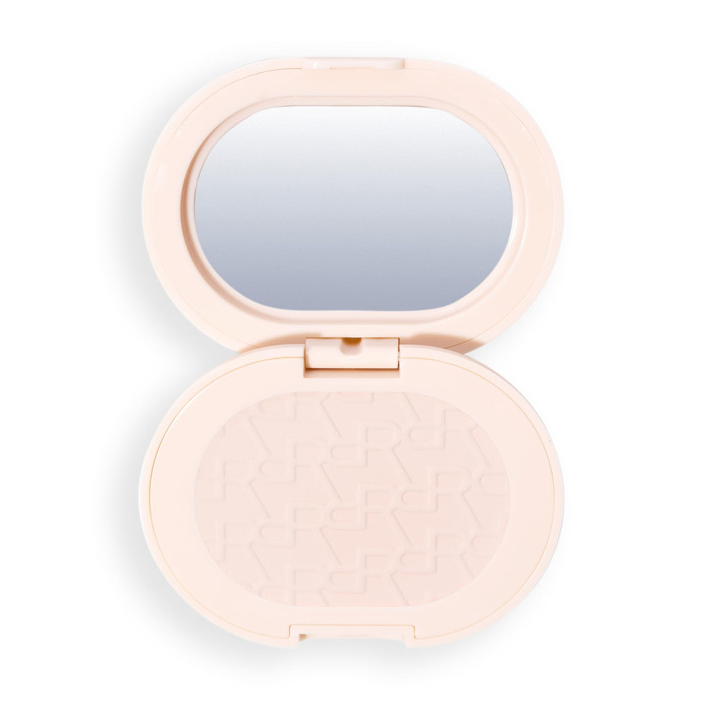 Revolution Skincare London compact front view shows sleek travel-friendly design
