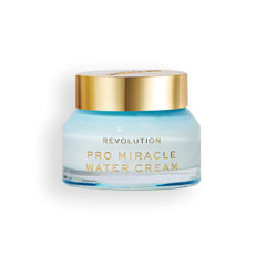 Revolution Pro Miracle Water Cream front packaging showing product name and size benefits
