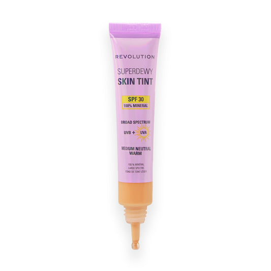Revolution Superdewy front tube showing packaging and travel-ready convenience