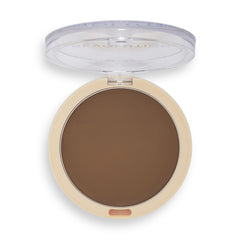 Revolution Beauty London bronzer front packaging showing shade and compact, easy selection