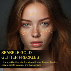RG ROUGE LX application demo placing gem near eye for festival-ready detail