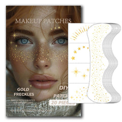 RG ROUGE LX front packaging showing 20-piece glitter patch set and contents