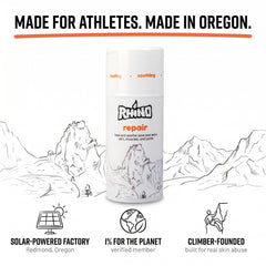 Rhino Skin Solutions lifestyle image with outdoors worker using cream after activity