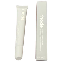 Rhode lip treatment front packaging showing glossy tube and hydration benefit