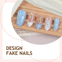 rhspayh 24 nails laid out by size for easy selection and perfect fit