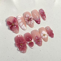 Rhspayh front packaging showing 24 nails and tools, easy at-home manicure