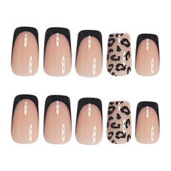 rhspayh nails in hand to demonstrate true size and easy wearable length