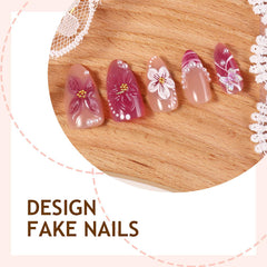 Rhspayh side profile of almond shape nails, natural-looking contour benefit