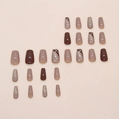 Rilafuvu nails worn on hands showing stylish look and instant polish benefit