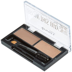 Rimmel Brow This Way pro brushes detail shot highlighting precise application