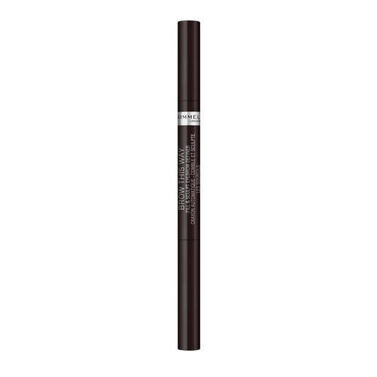 Rimmel front packaging showing pencil and cap, easy grab for everyday use