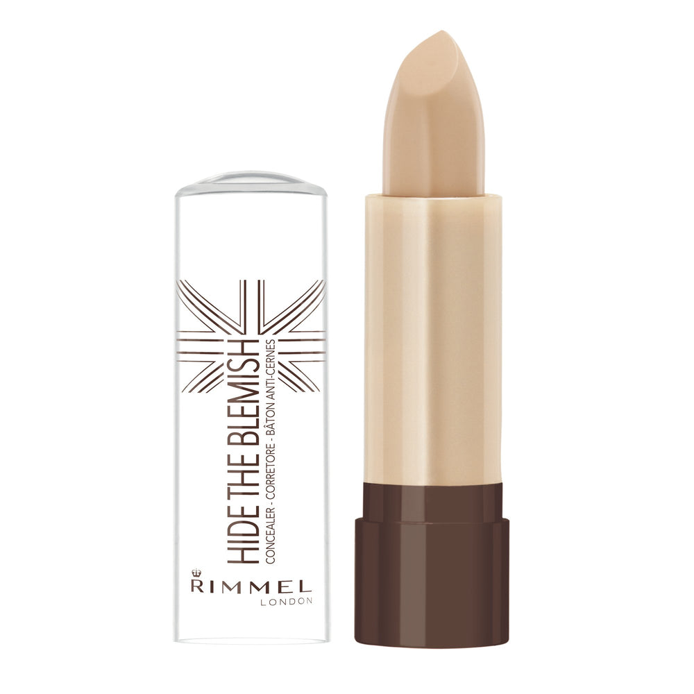 Rimmel concealer front packaging showing shade and easy application benefit