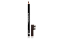 Rimmel hazel front packaging showing two eyebrow pencils and easy storage benefit