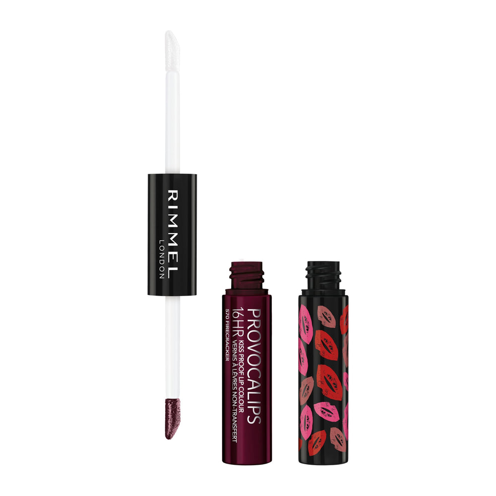 Rimmel front packaging showing compact two-step set and product benefits
