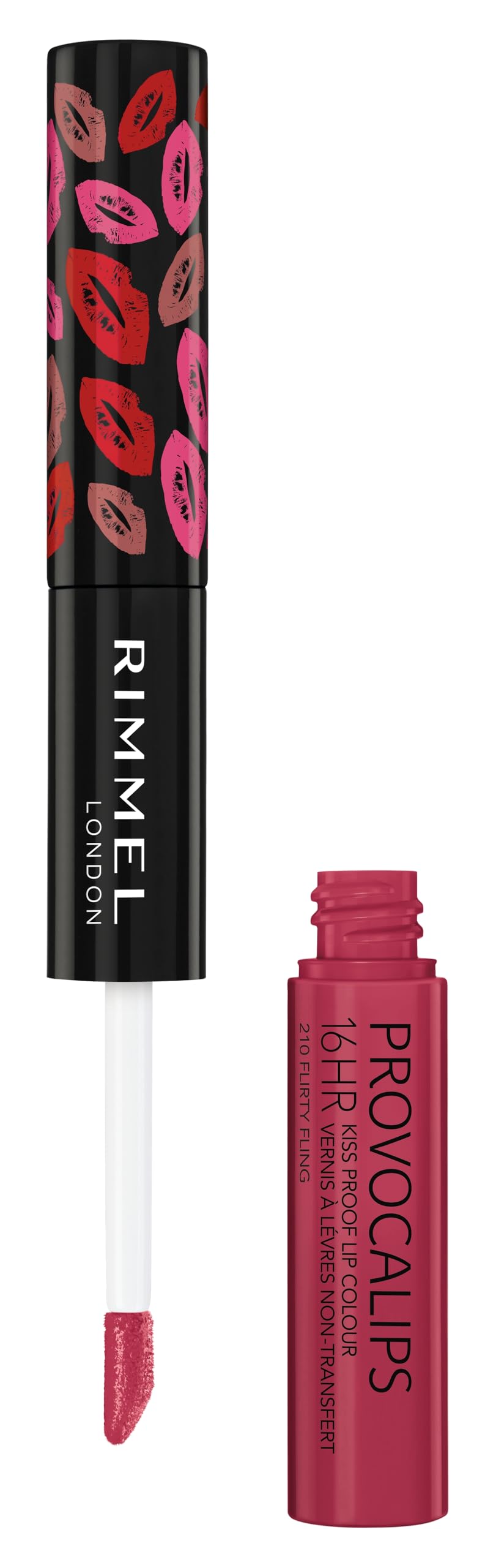Rimmel Provocalips open applicator demonstrating precise application advantage