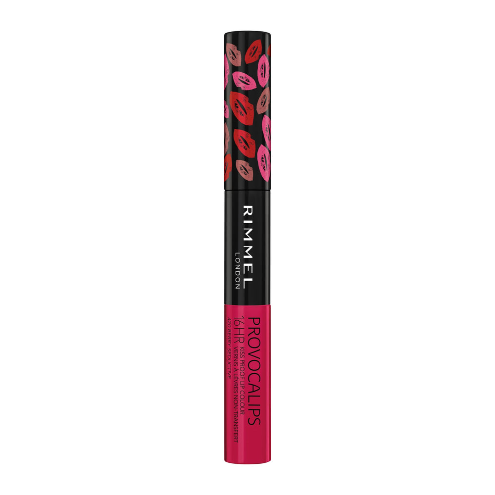 Rimmel Provocalips next to coin for size and scale convenience benefit