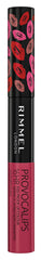 Rimmel Provocalips size comparison showing portable travel-friendly bottle