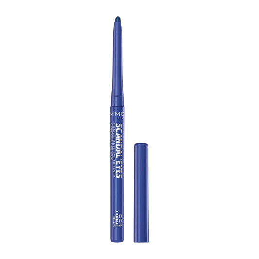 Rimmel Scandaleyes front packaging showing cobalt blue liner and brand