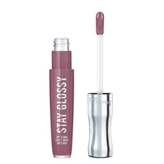 Rimmel front packaging showing shade 200 Tainted Love and glossy finish benefit