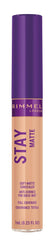 Rimmel Stay Matte applicator close-up demonstrating precise, mess-free application