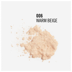 Rimmel Stay Matte texture macro revealing finely milled powder for natural finish
