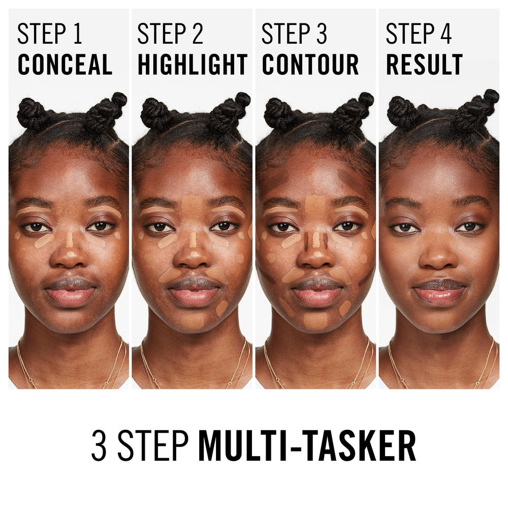 Rimmel texture closeup highlighting creamy blendability and smooth finish