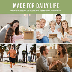 Rinse & Robust man washing beard with soap showing softer beard and clean facial skin benefit