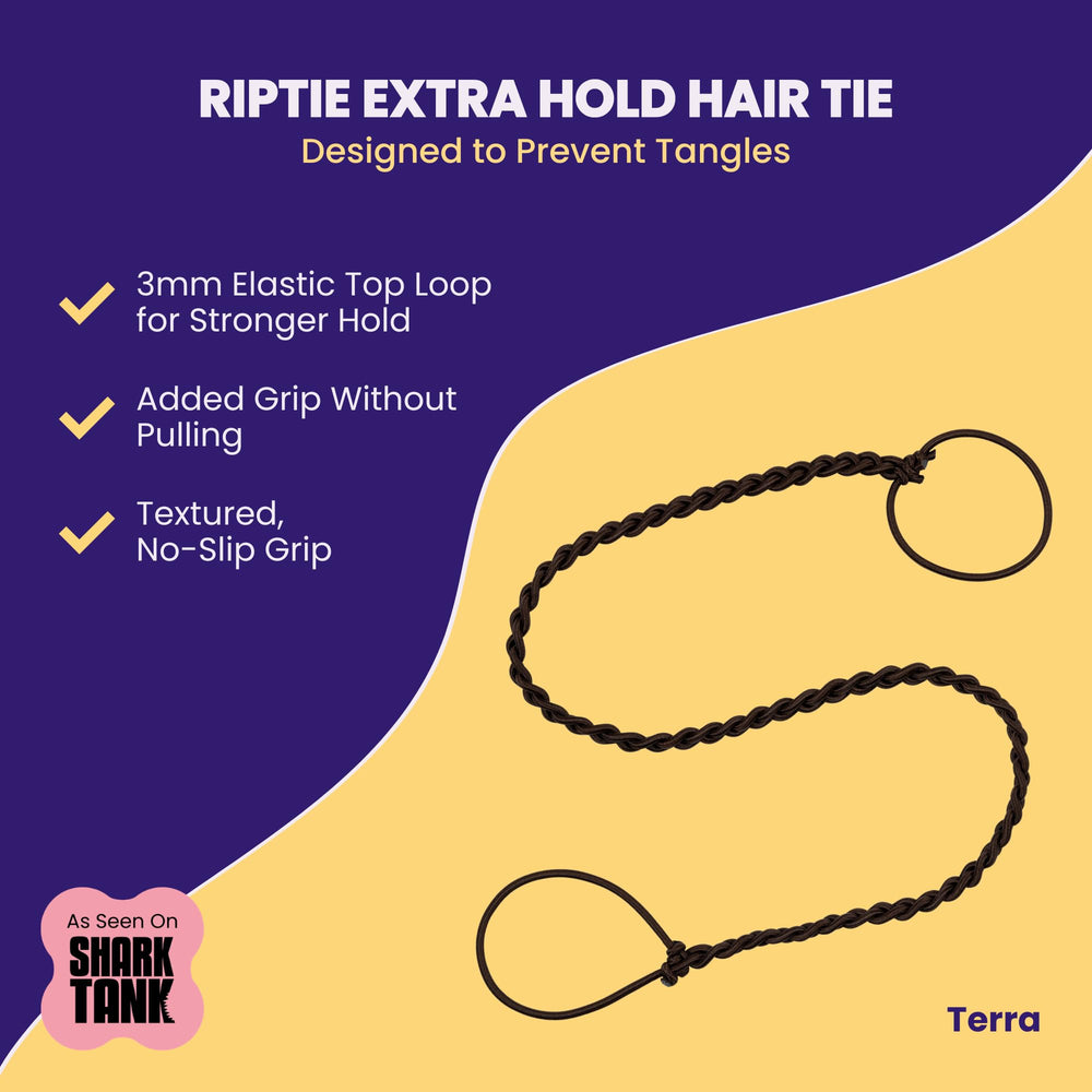 Rip Tie close-up of tubular nylon texture for tangle-free benefit