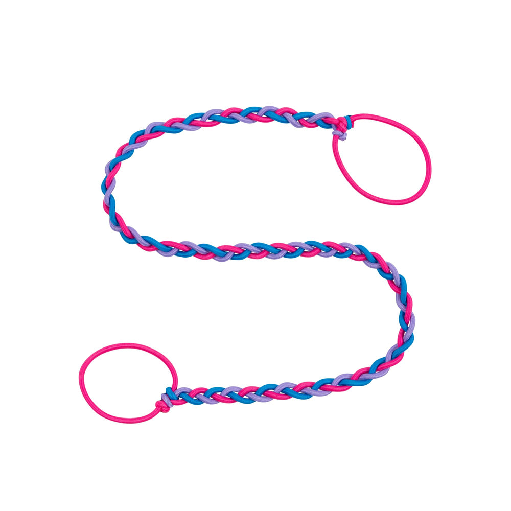 Rip Tie sunset front packaging showing single hair tie, clear benefit visible