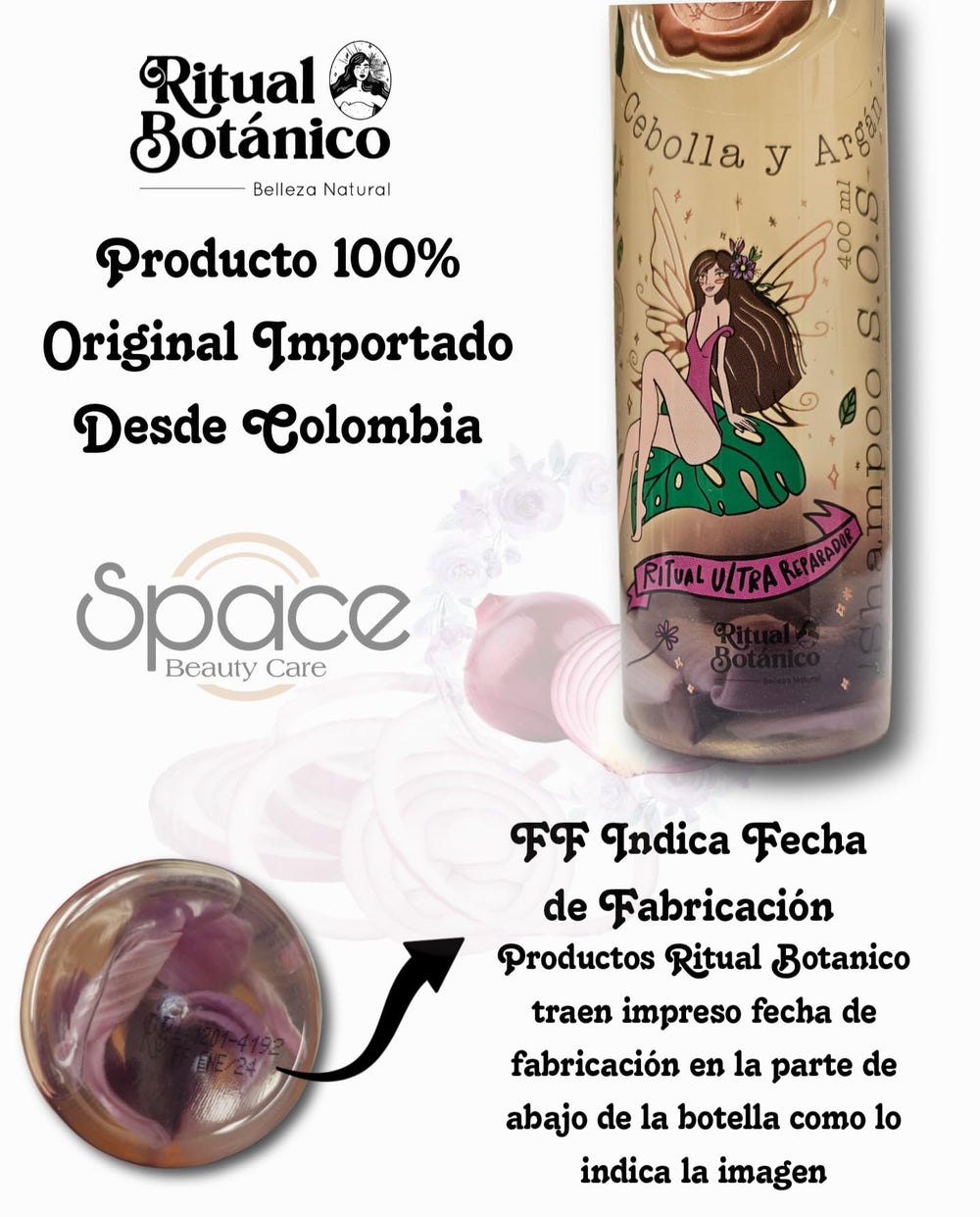 Ritual Botanico product next to ruler for size and scale reference