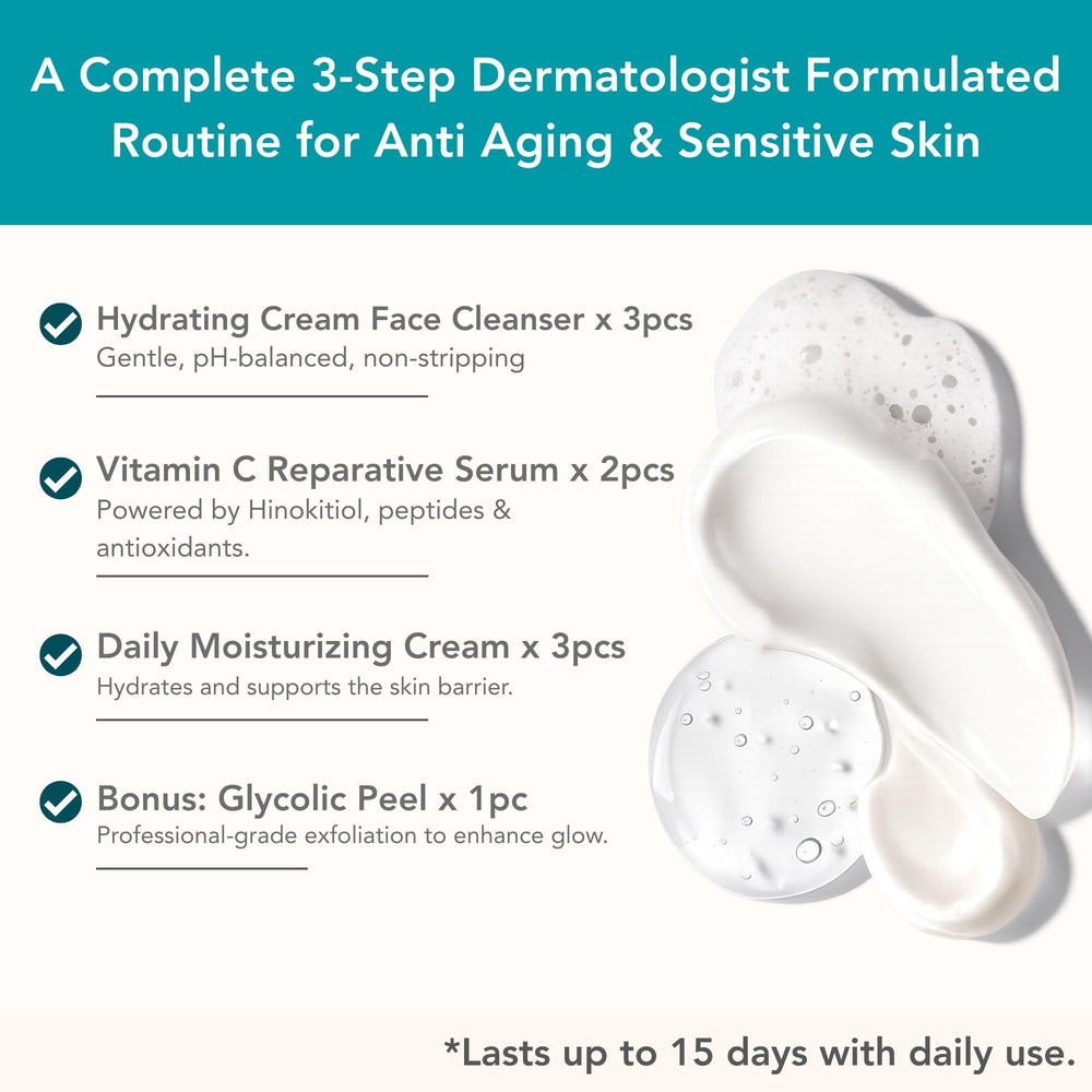 Riversol cleanser texture close-up illustrating gentle hydration and non-stripping care