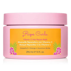 Rizos Curls front jar showing product branding and 10 oz size benefit