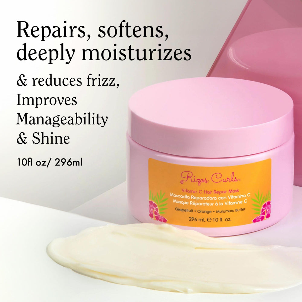 Rizos Curls close-up cream texture demonstrating rich moisture