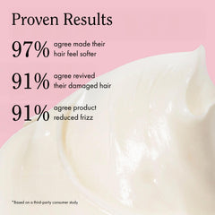 Rizos Curls palm-sized amount showing easy application and slip