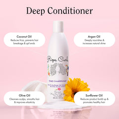 Rizos Curls styling cream in hand demonstrating easy application and definition