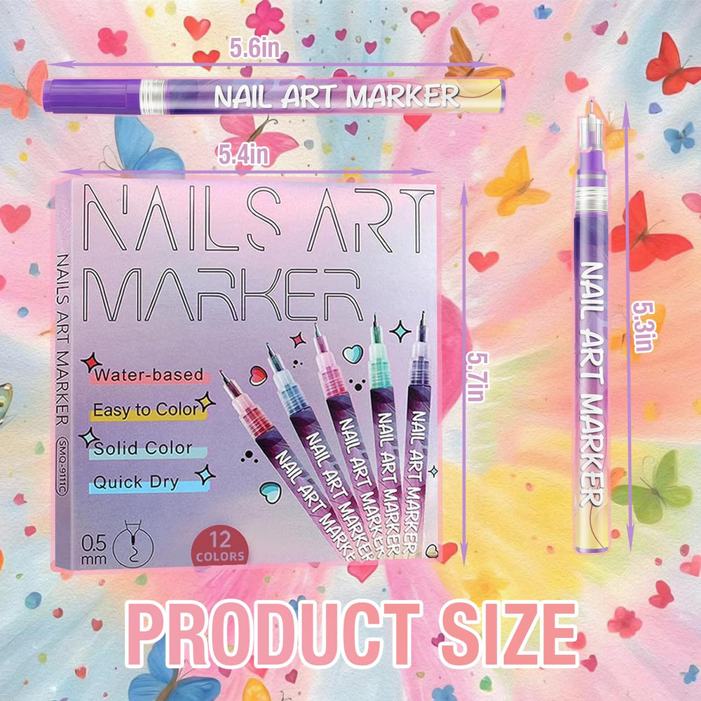 RMPYBY pens next to fingertips for scale showing compact portable size benefit