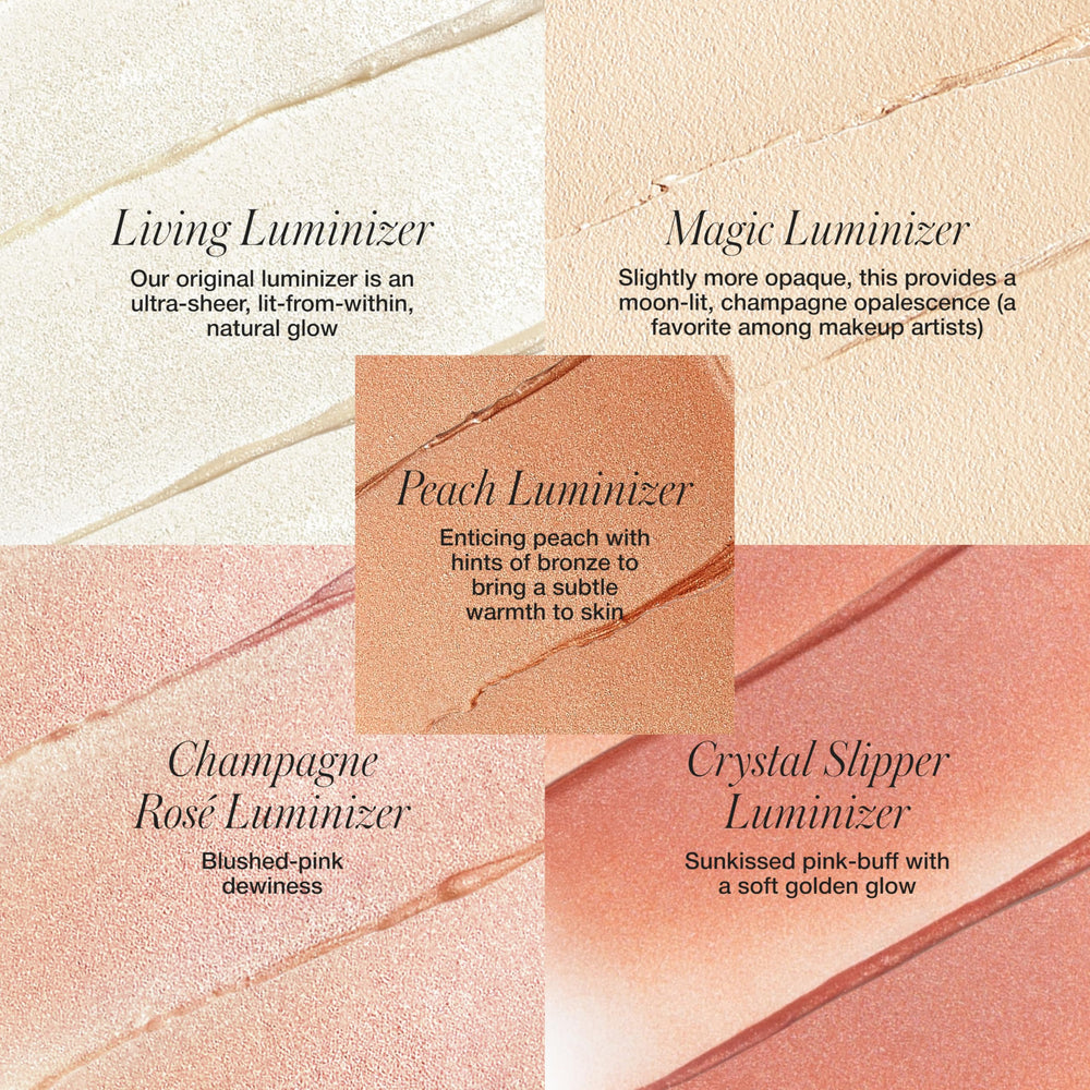 RMS Beauty swatch blended on arm displays natural sheen benefit