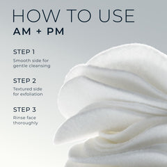 RoC smooth pad used near eye area for gentle makeup removal benefit