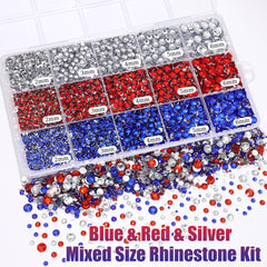 RODAKY compartment box with five size grids, easy selection and tidy storage benefit