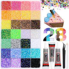RODAKY front packaging box showing 28-color compartments and organized storage benefit