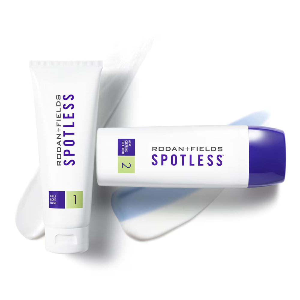 RODAN + FIELDS close-up foam texture, highlights gentle exfoliating benefit