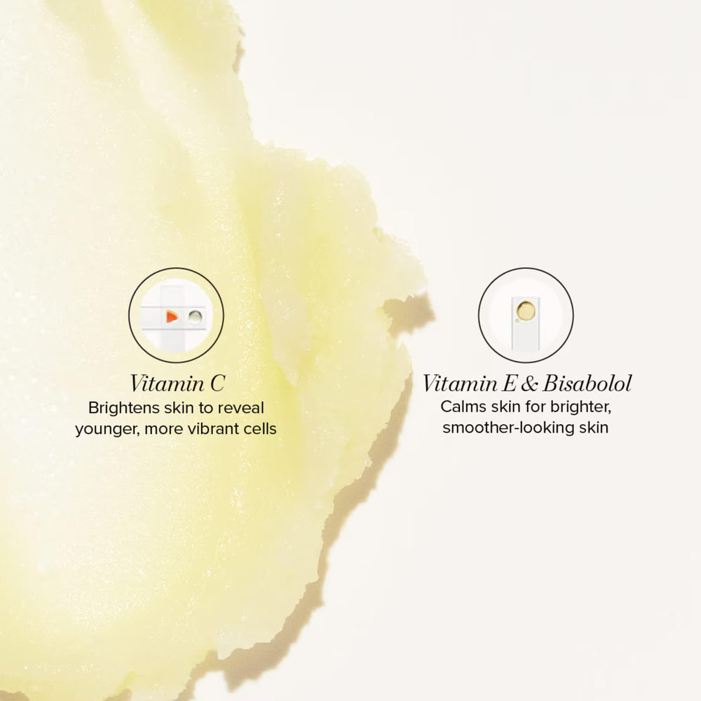 Rodan + Fields paste texture close-up with visible sugar and salt particles