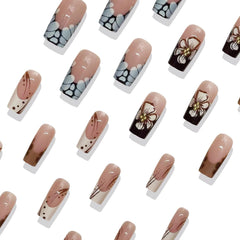 ROFIBUT leopard print accent nail textured close-up highlighting bold pattern and polished shine