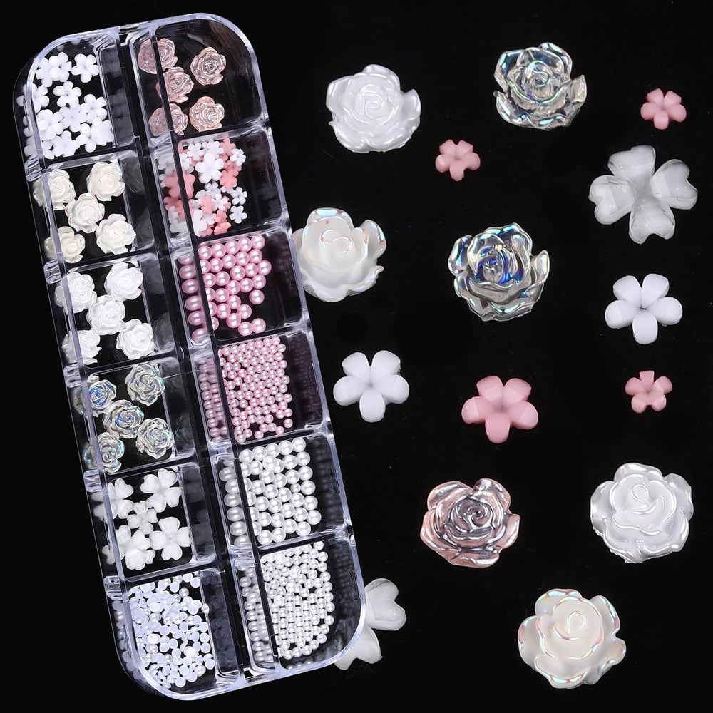 ROFIBUT nail charms sealed with topcoat demonstrating secure hold and long-lasting wear