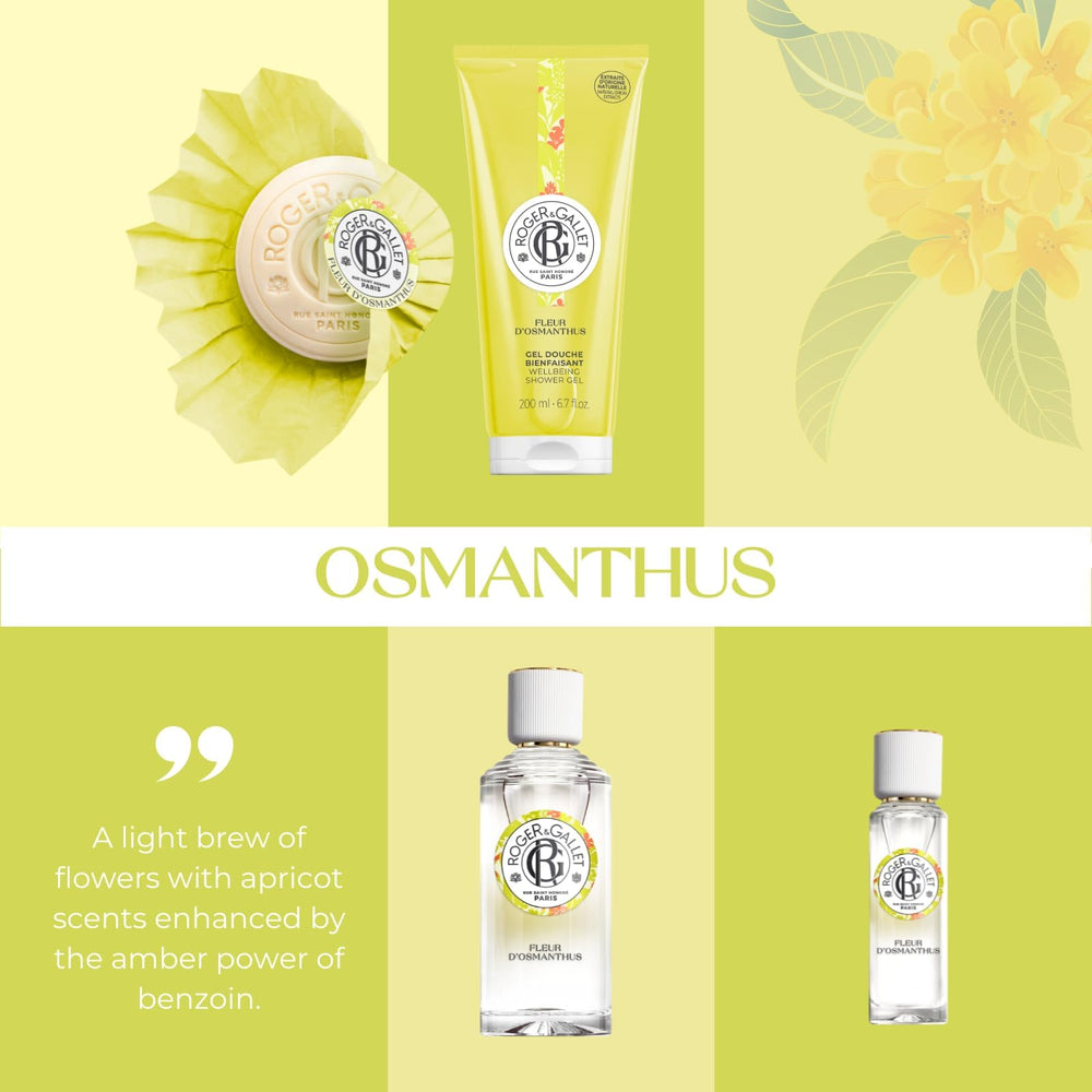 ROGER & GALLET aloe vera leaf beside bottle signaling hydration support benefit