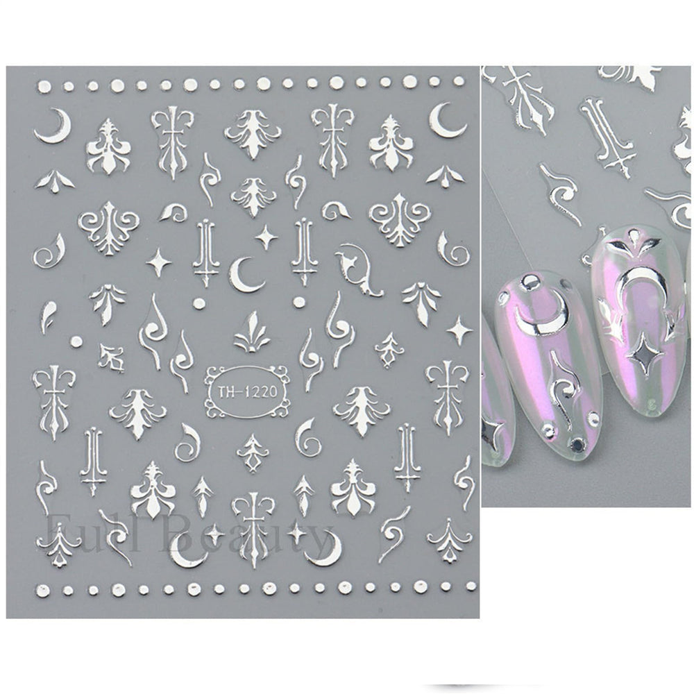 Rokhevn nail scale comparison on hand showing decal sizes and coverage benefits